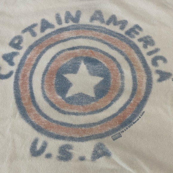 Kids junk food captain America t shirt - Picture 3 of 4